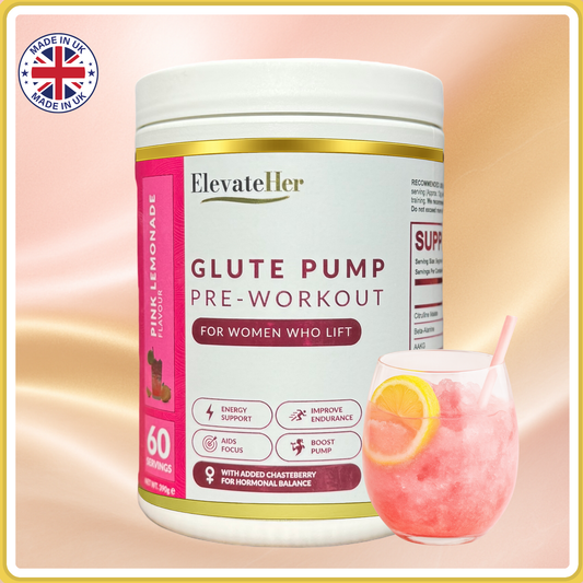 Glute Pump By ElevateHer™ | Pre Workout Exclusively For Girls Who Lift